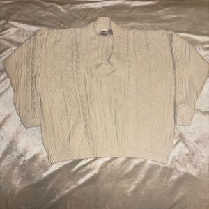 Vintage Anne Klein Cable Knit Sweater